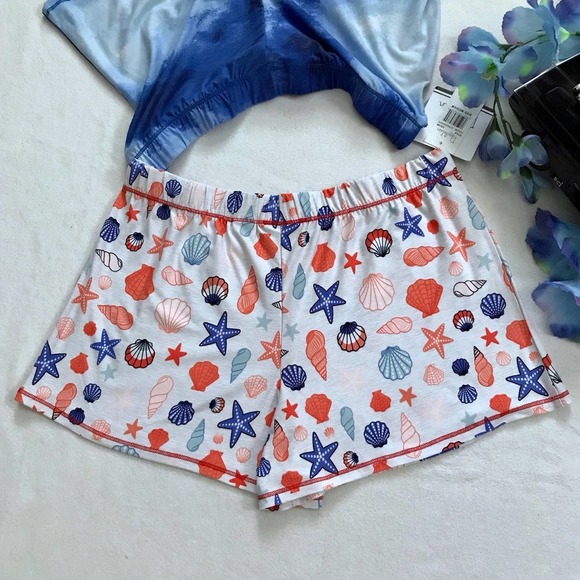 Roudelain NWT Sleepwear 2 Pack Shorts Women M - Picture 5 of 9